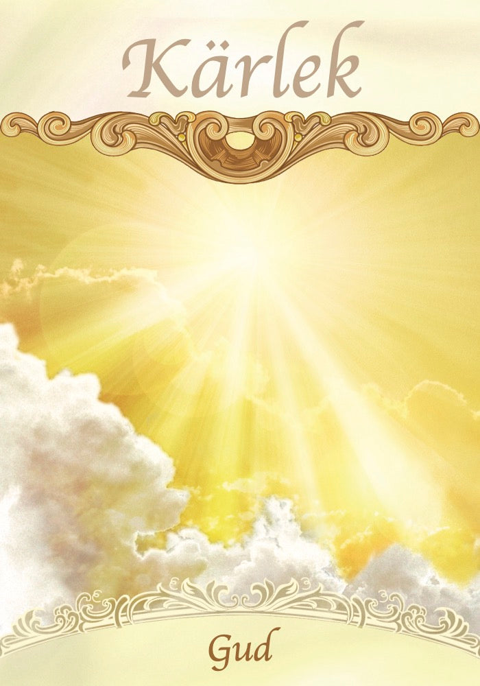 Änglar och helgon orakelkort